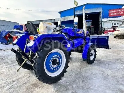 Минитрактор Русич Т-25 ВОМ С ОТВАЛОМ